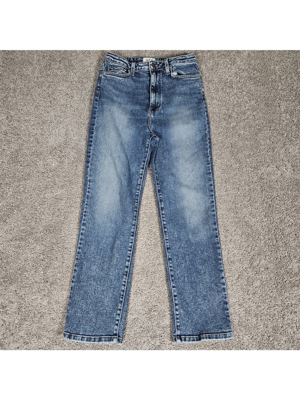 Letter To Juliet L.T.J Jeans Womens 30 27X27 Blue Siena Straight
